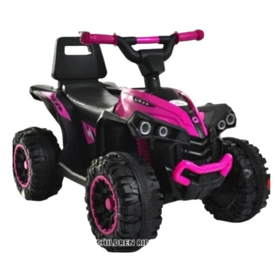 صورة مشاية أطفال بشكل دراجة رباعية الدفع - وردي